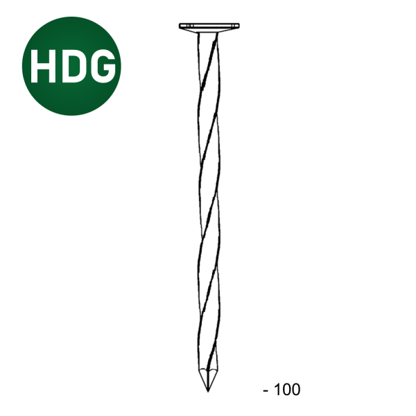 TP CT HDG 4,1x100 - 5 kg