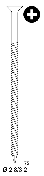 Scrail 28/32 x 75 FasCoat