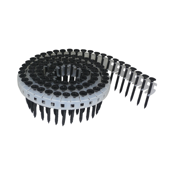 Phosphated plasterboard screw