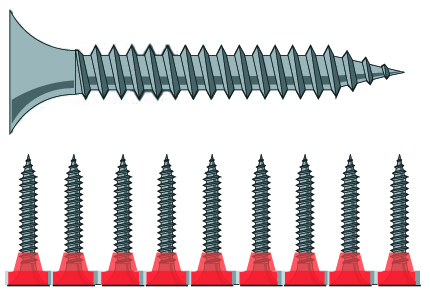 Strip screws 3,9x45 phosph.PH2