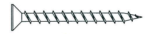 Vis bd 4,0 x 30 galva - PZ2