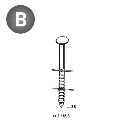 Coils 21/23x38 Rille