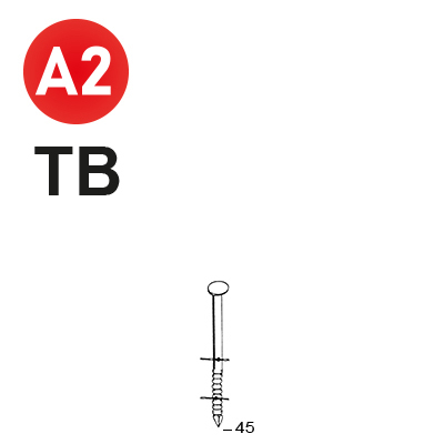 Coils 25/27 x 45 ann. INOX TB