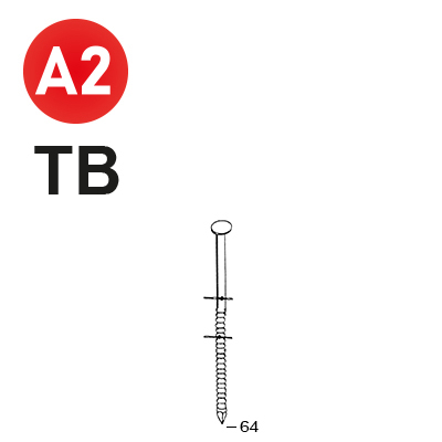 Coils 25/27x64 ann. INOX TB