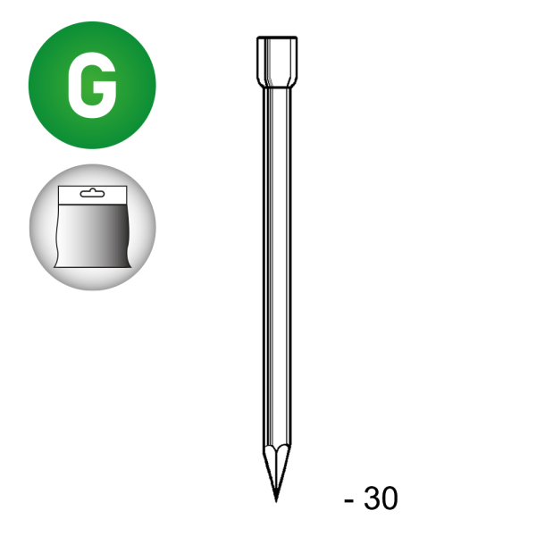 TH galva 1,8x30 - 1 kg