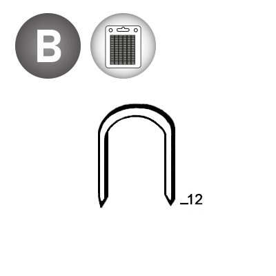 Klammer BC 14-12 blister 960