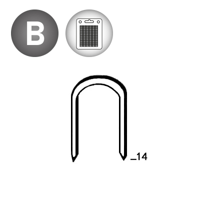 Klammer BC 14-14 blister 960