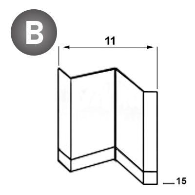 Staples frame 11 - 15 mm