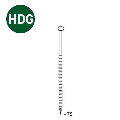 Nägel 34° 28x75 Rille FZN