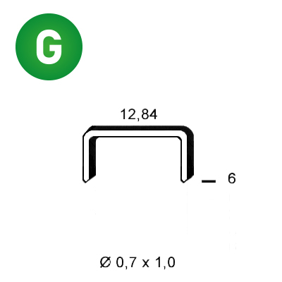 Staples A-06 galv.