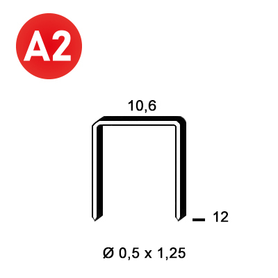 Staples PF-12 INOX