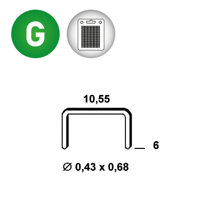 Staples VZ-06 g. blister 2800