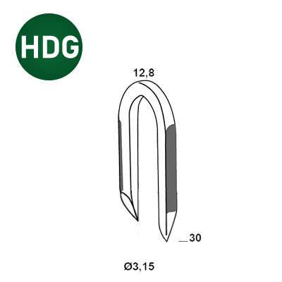 Crampillons bd 3,15x30 D HDG