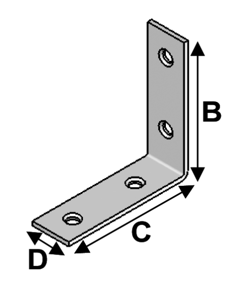 Chair Bracket 25x25x15