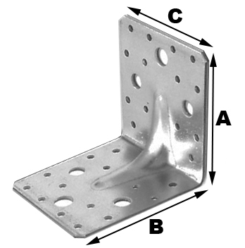 Reinfo. Bracket 170x110x95x3,0