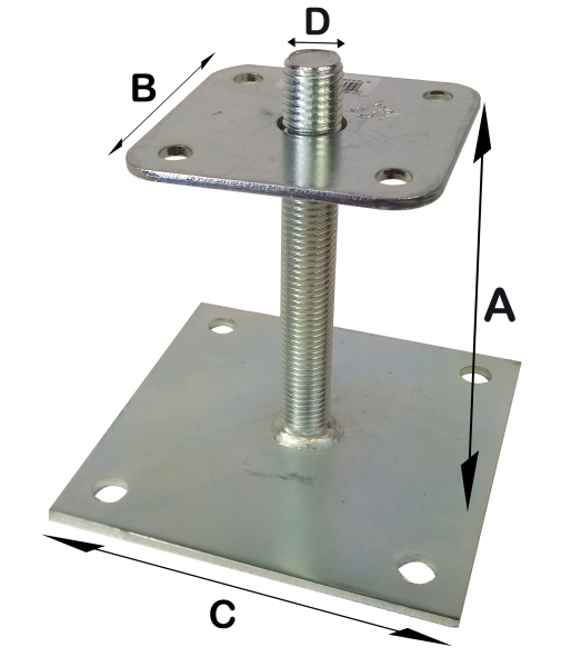  Adjust.Post Anchor- bolt on