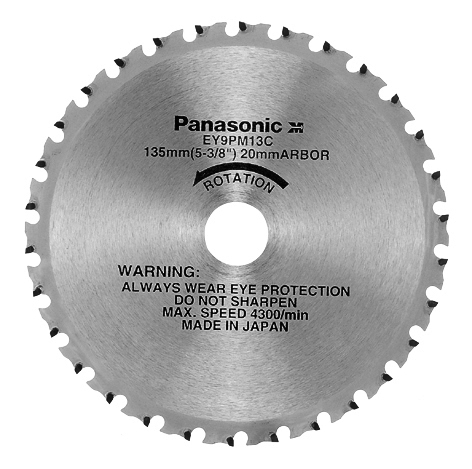 Metall Blatt 135 mm / 30 Zähne