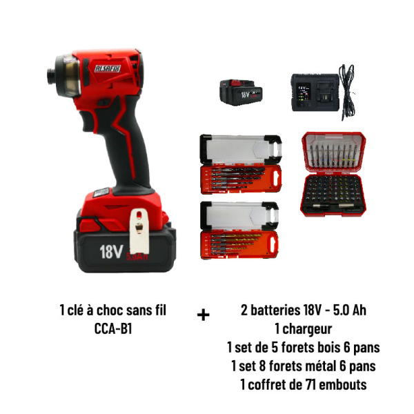 Ens. CCA-B1 + embouts