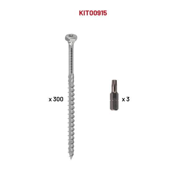 300 VBHT 8,0 x 70 + 3 emb TX40