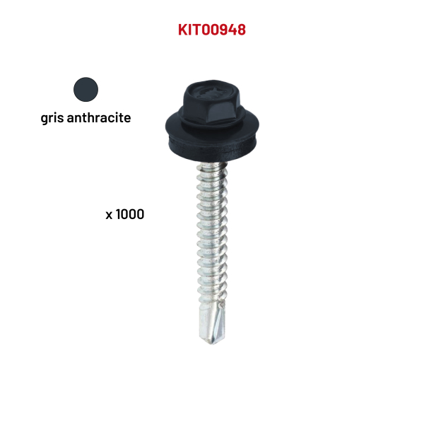 1000  VHA 4,8x19 Gris anthraci