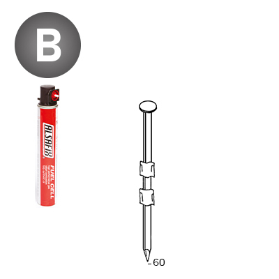 Pack 20° 2,9 x 60 lisses - 220