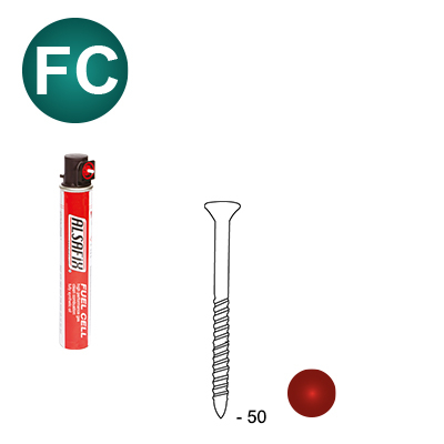 Pack Scrail 34° 2,5x50 red