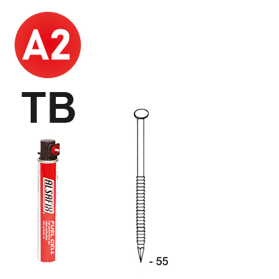 Pack 34° 2,8 x 55 ring INOX TB