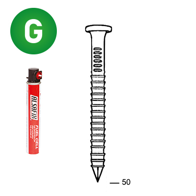 Pack 34° 40x50 Rille verzinkt 