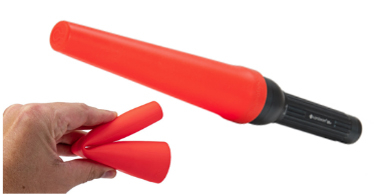 Traffic wand Orange in flexibl