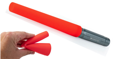 Traffic wand Orange in flexibl