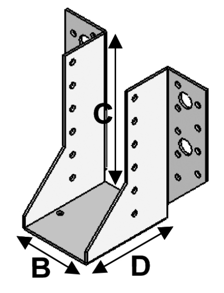 Joist Hanger 70 x 82,5 x 2,0