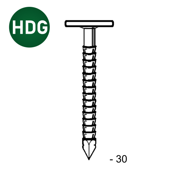 TEL Ring FZN 3,1x30 mm