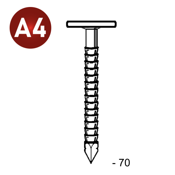 TEL ring INOX  3,1/3,4x70 mm