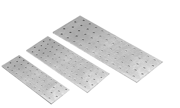 Perforated flat connectors