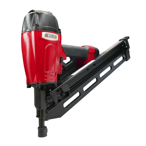 Pneumatic nailers for 34° strips nails