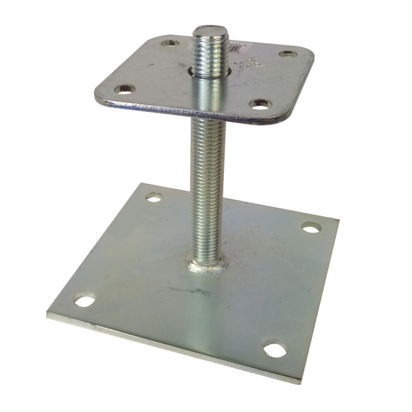 EU threaded rod post anchor