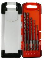 Set 5 forets béton 6 pans