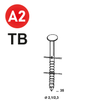 Coils 21/23x35 Rille INOX LK