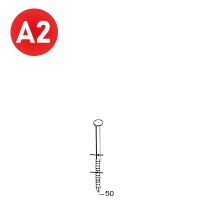 Coils 25/27 x 50 ring INOX