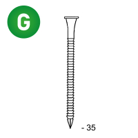 Anchor nails galv. 4,0x35-5kg
