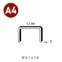 Klammer A-08 INOX A4 (316)