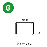 Staples AK-08 galv.