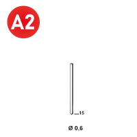 Finettes AL-15 INOX A2