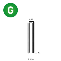 Staples E-30 galv. ctd