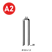 Staples ES-26 INOX