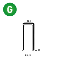 Staples GB-25 galv. ctd