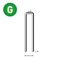 Staples L-50 galv. ctd