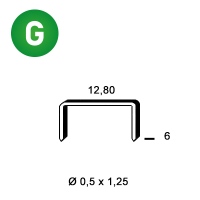 Staples P-06 galv.