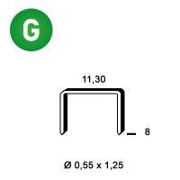 Staples PB-08 galv.