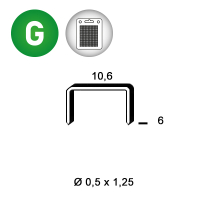 Staples PF-06 g. blister 1440